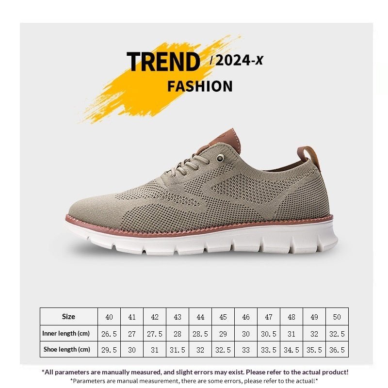 Men's Large Size Casual Shoes British Style | Luxury Home Accessories | Heulog Glow