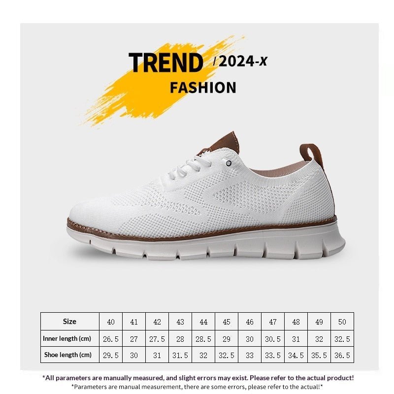 Men's Large Size Casual Shoes British Style | Luxury Home Accessories | Heulog Glow