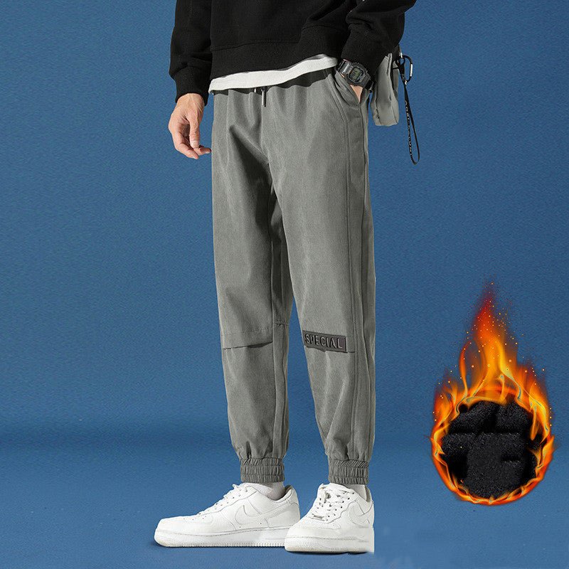 Men's Loose Reflective Beam Foot Athleisure Pants | Luxury Home Accessories | Heulog Glow