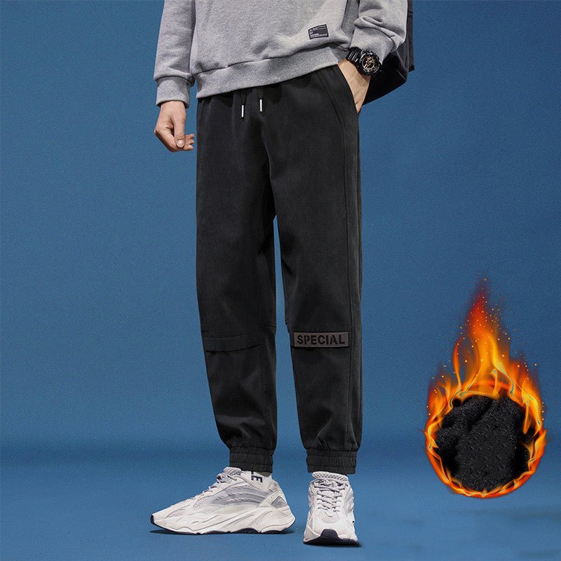 Men's Loose Reflective Beam Foot Athleisure Pants | Luxury Home Accessories | Heulog Glow