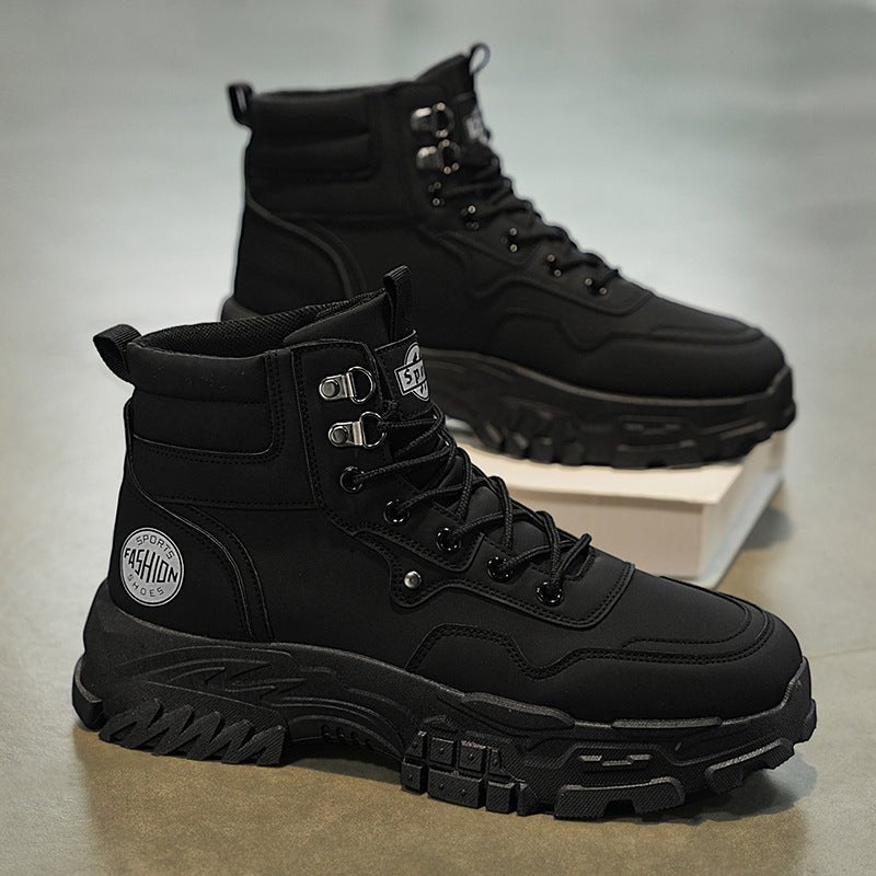Men's Martin Boots Breathable High-top Work Shoes | Luxury Home Accessories | Heulog Glow