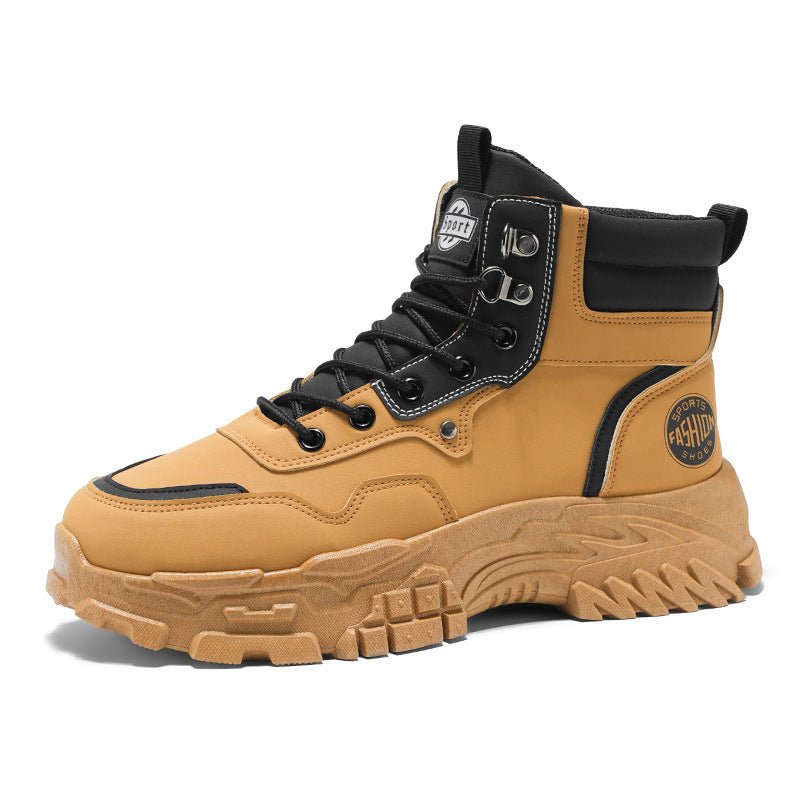 Men's Martin Boots Breathable High-top Work Shoes | Luxury Home Accessories | Heulog Glow