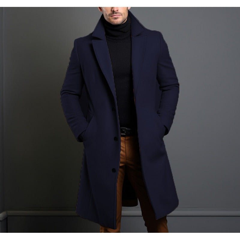Men's Mid Length Trench Coat | Luxury Home Accessories | Heulog Glow
