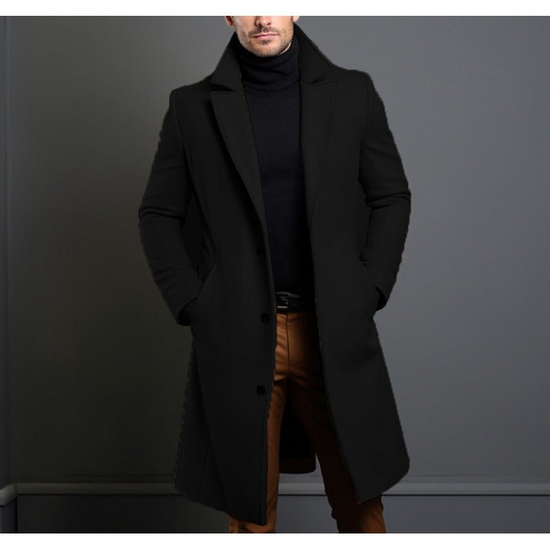 Men's Mid Length Trench Coat | Luxury Home Accessories | Heulog Glow