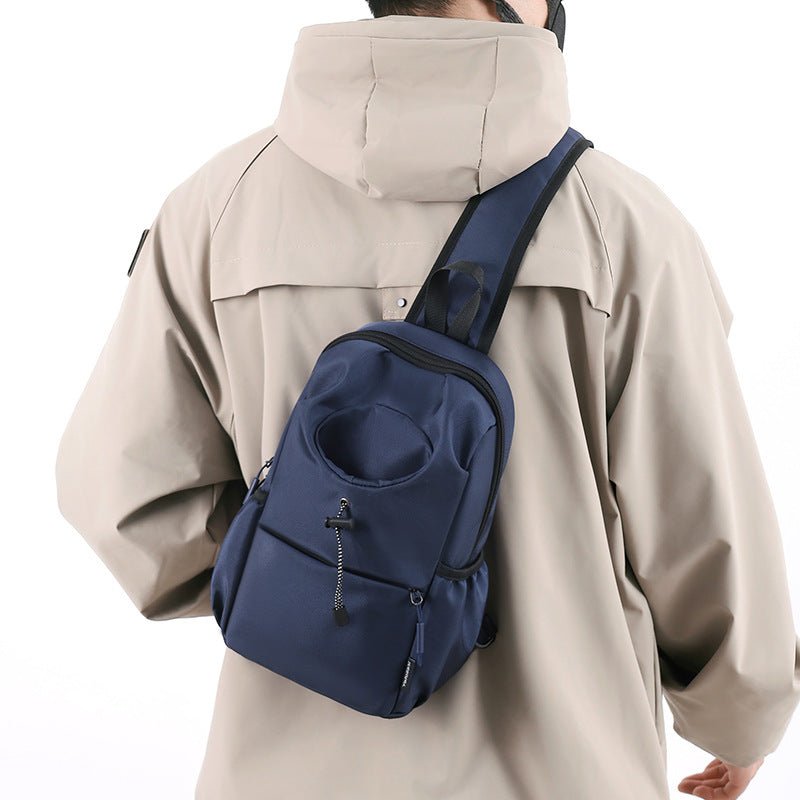 Men's Oxford Cloth Splash-proof Shoulder Crossbody Chest Bag | Luxury Home Accessories | Heulog Glow