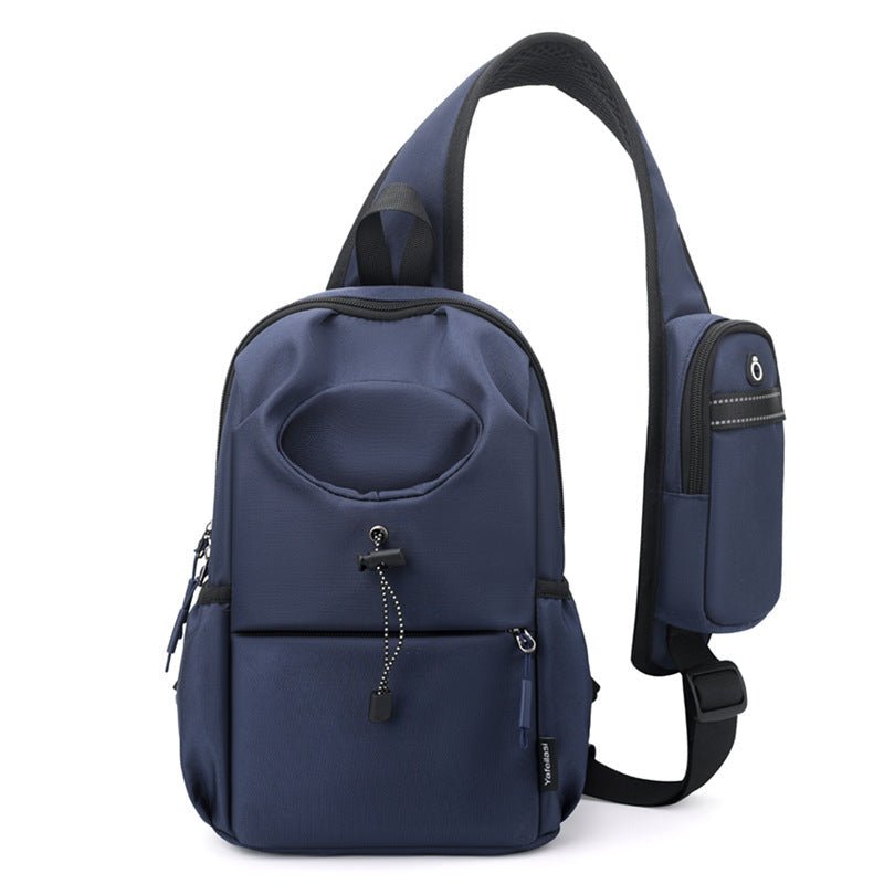 Men's Oxford Cloth Splash-proof Shoulder Crossbody Chest Bag | Luxury Home Accessories | Heulog Glow