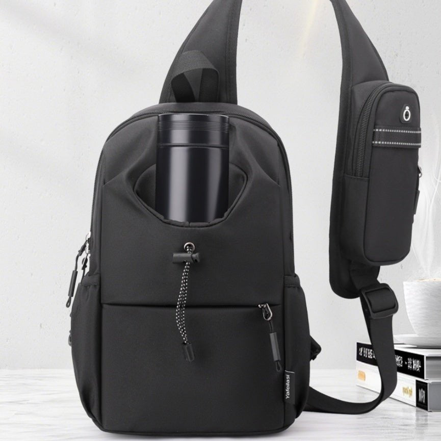 Men's Oxford Cloth Splash-proof Shoulder Crossbody Chest Bag | Luxury Home Accessories | Heulog Glow
