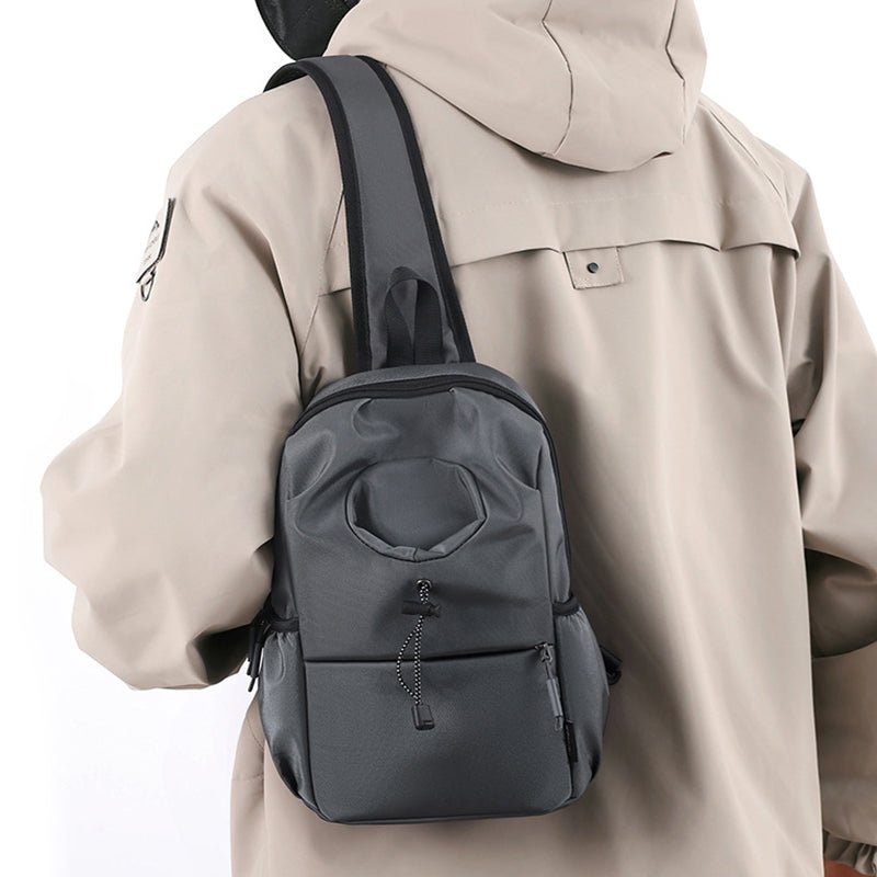 Men's Oxford Cloth Splash-proof Shoulder Crossbody Chest Bag | Luxury Home Accessories | Heulog Glow