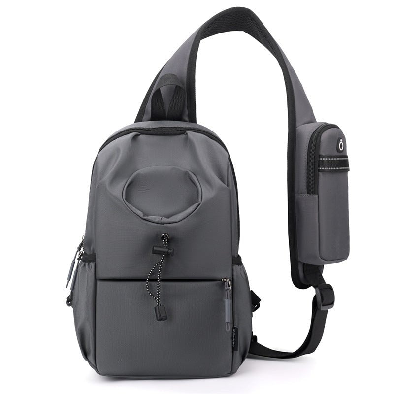 Men's Oxford Cloth Splash-proof Shoulder Crossbody Chest Bag | Luxury Home Accessories | Heulog Glow