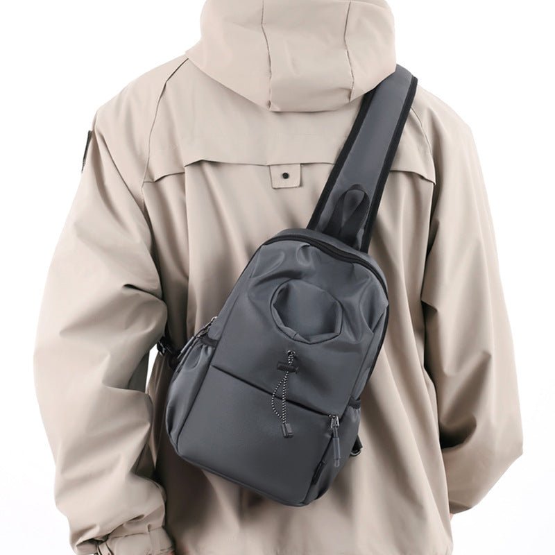 Men's Oxford Cloth Splash-proof Shoulder Crossbody Chest Bag | Luxury Home Accessories | Heulog Glow