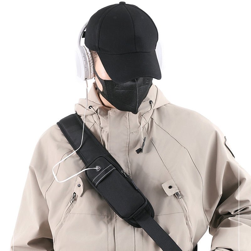 Men's Oxford Cloth Splash-proof Shoulder Crossbody Chest Bag | Luxury Home Accessories | Heulog Glow