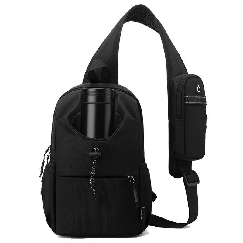 Men's Oxford Cloth Splash-proof Shoulder Crossbody Chest Bag | Luxury Home Accessories | Heulog Glow