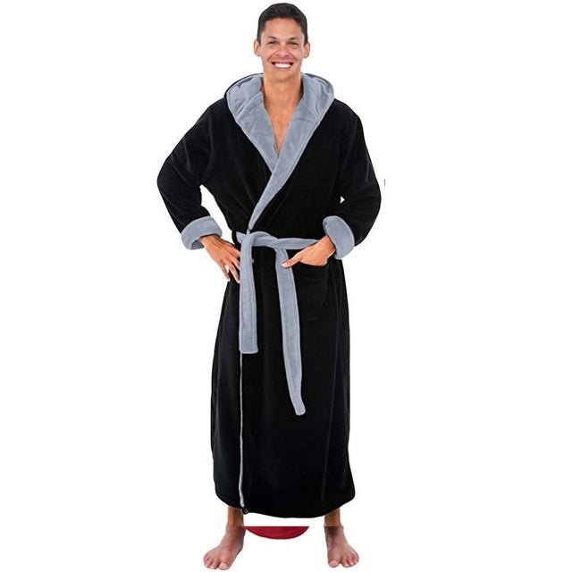 Men's Pajamas Winter Solid Color Home Wear | Luxury Home Accessories | Heulog Glow