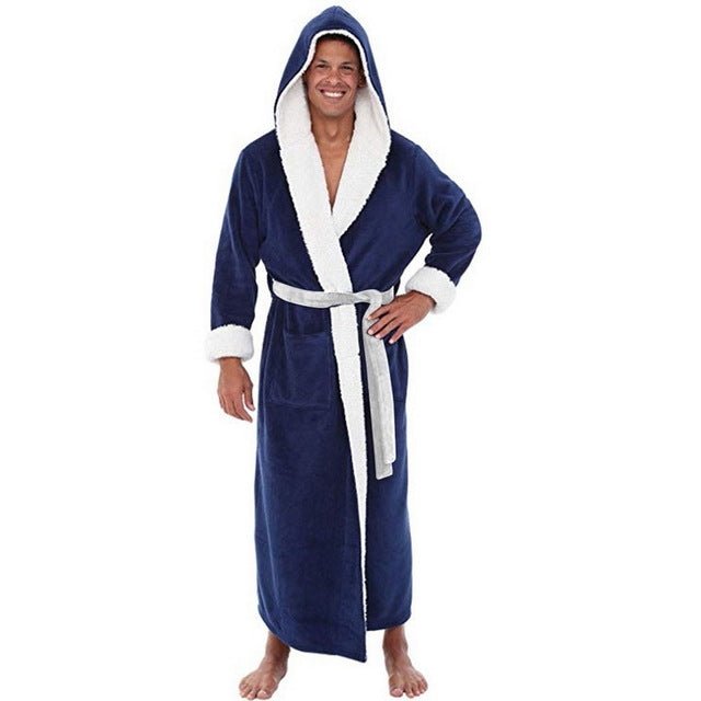 Men's Pajamas Winter Solid Color Home Wear | Luxury Home Accessories | Heulog Glow