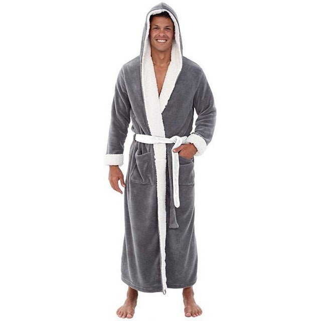 Men's Pajamas Winter Solid Color Home Wear | Luxury Home Accessories | Heulog Glow