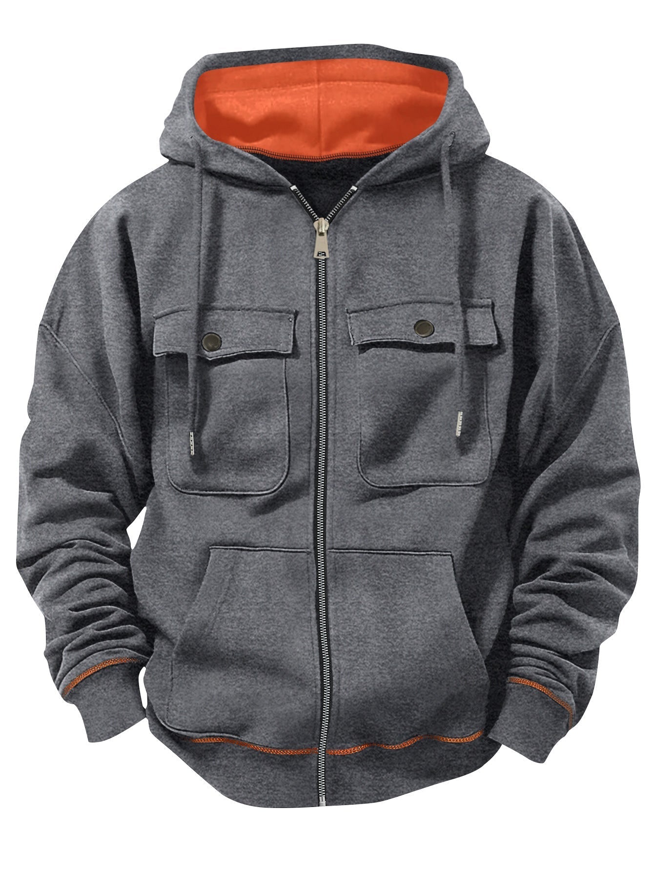 Men's Plus Size Casual Zipper Sweater | Luxury Home Accessories | Heulog Glow