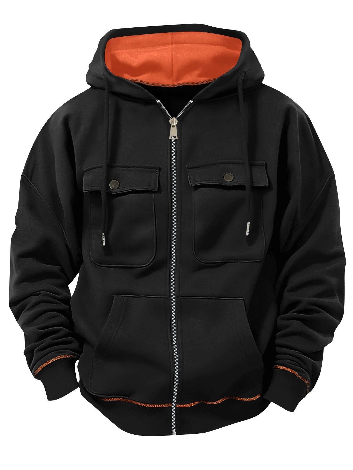 Men's Plus Size Casual Zipper Sweater | Luxury Home Accessories | Heulog Glow
