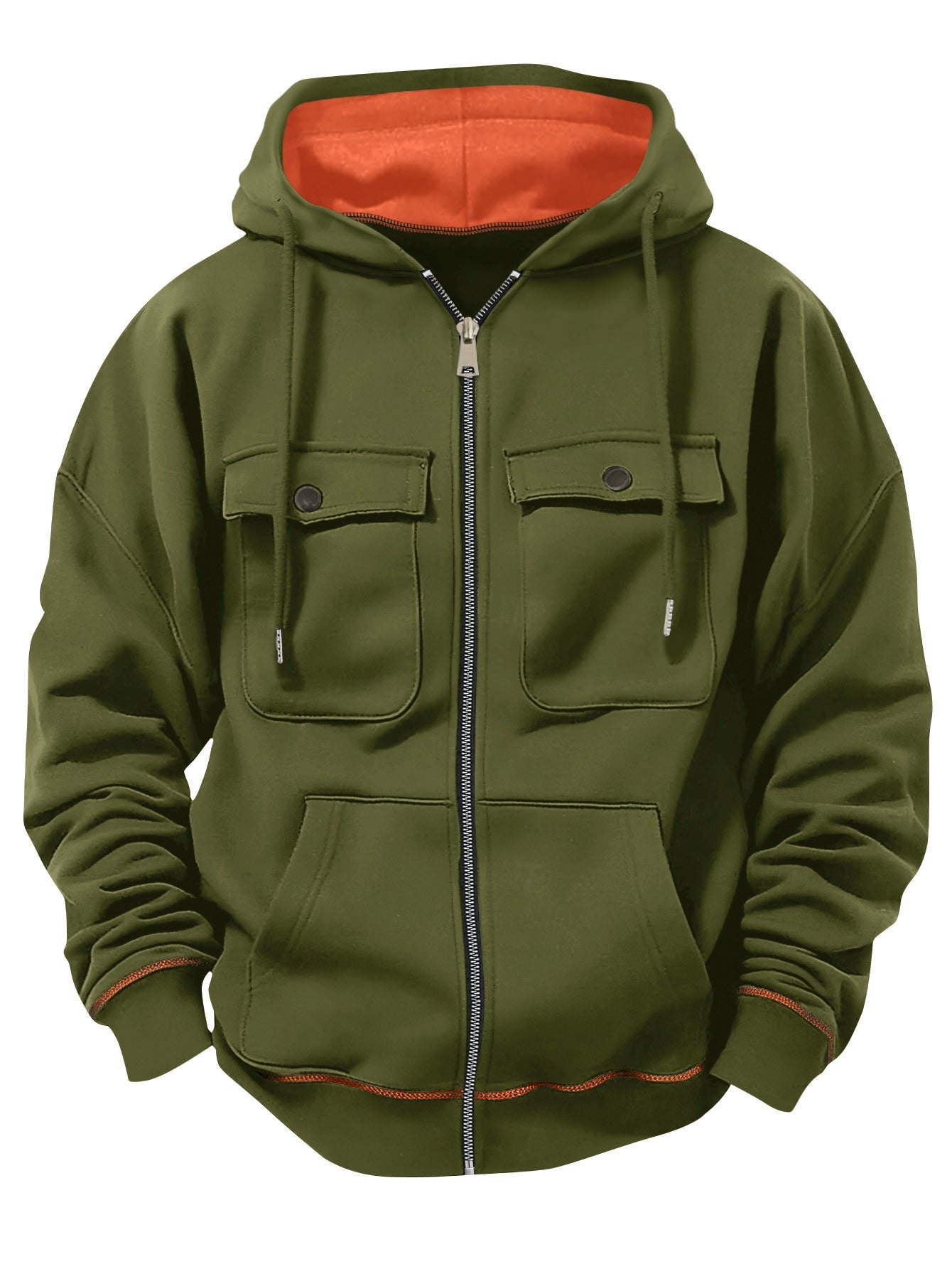 Men's Plus Size Casual Zipper Sweater | Luxury Home Accessories | Heulog Glow