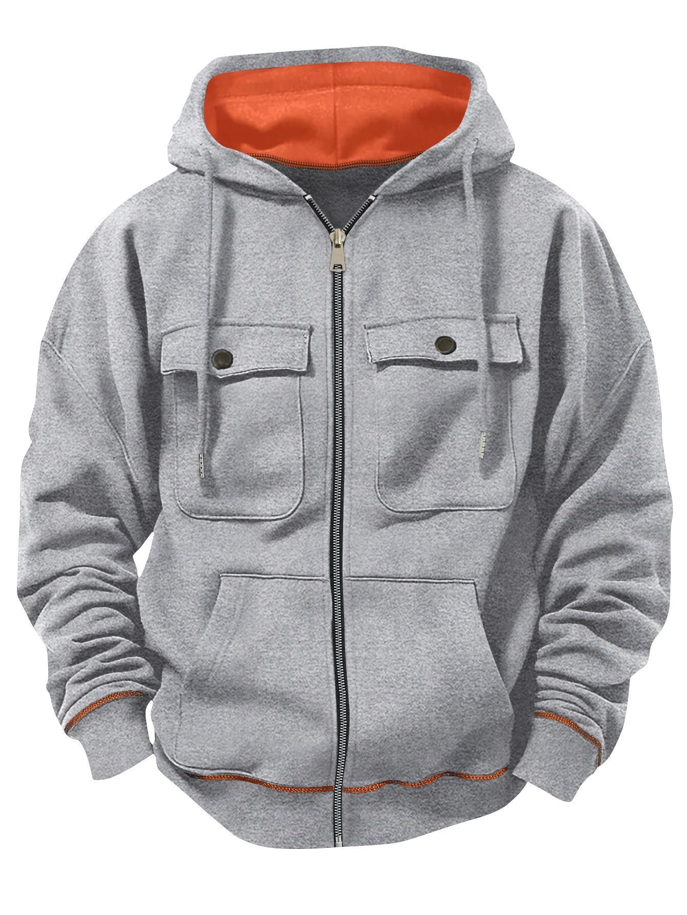 Men's Plus Size Casual Zipper Sweater | Luxury Home Accessories | Heulog Glow