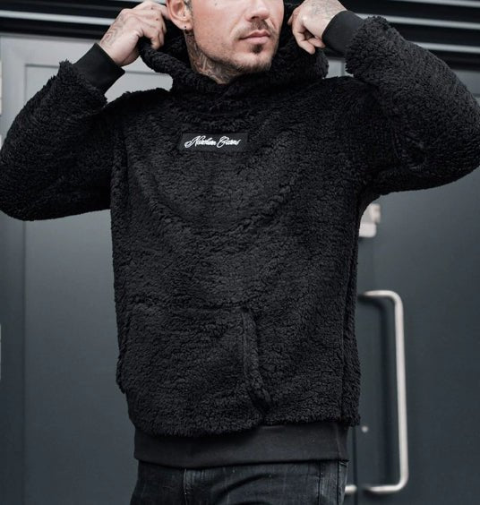 Men's Plush Hoodies Sweatshirt With Big Pocket Fashion Long-sleeved Pullover Hooded Top Solid Clothing | Luxury Home Accessories | Heulog Glow