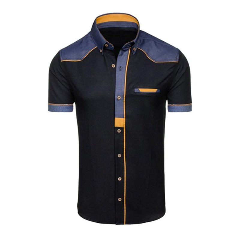 Men's professional size plus size short shirt | Luxury Home Accessories | Heulog Glow
