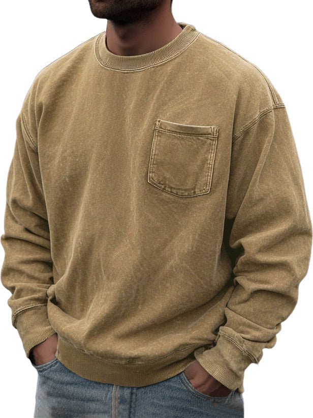 Men's Pullover Round Neck Long Sleeves Sweater | Luxury Home Accessories | Heulog Glow