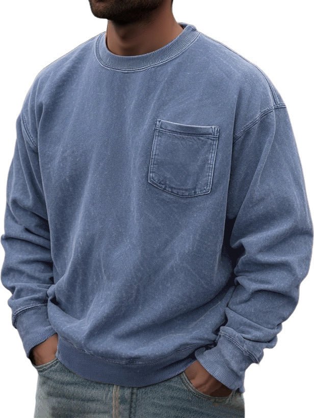 Men's Pullover Round Neck Long Sleeves Sweater | Luxury Home Accessories | Heulog Glow