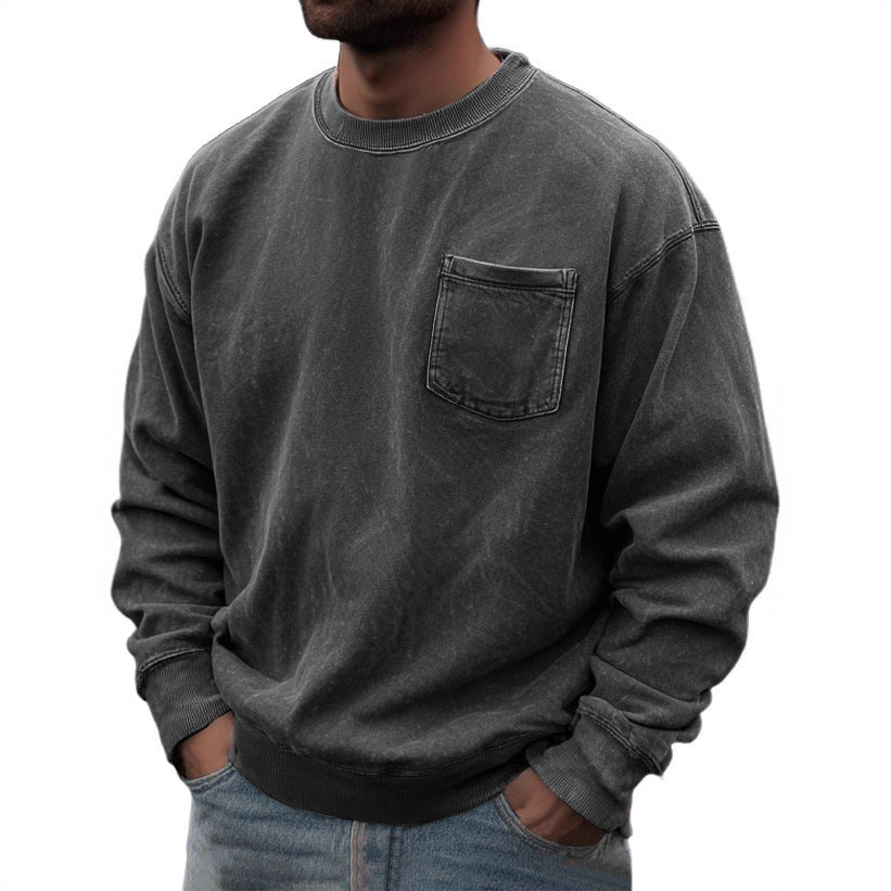 Men's Pullover Round Neck Long Sleeves Sweater | Luxury Home Accessories | Heulog Glow