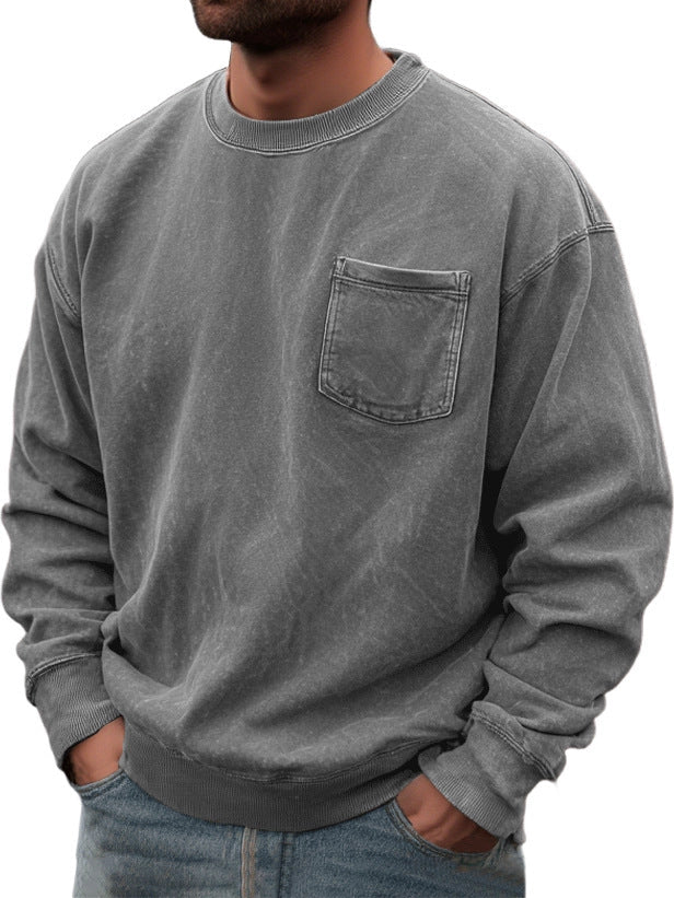Men's Pullover Round Neck Long Sleeves Sweater | Luxury Home Accessories | Heulog Glow