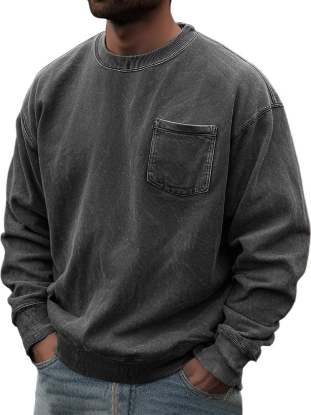 Men's Pullover Round Neck Long Sleeves Sweater | Luxury Home Accessories | Heulog Glow