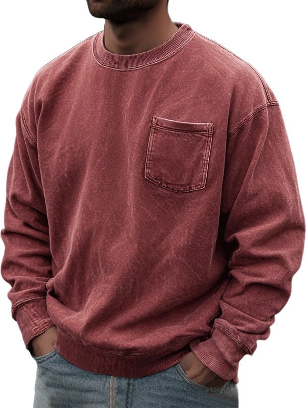 Men's Pullover Round Neck Long Sleeves Sweater | Luxury Home Accessories | Heulog Glow
