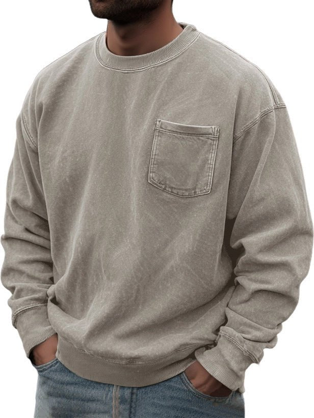Men's Pullover Round Neck Long Sleeves Sweater | Luxury Home Accessories | Heulog Glow