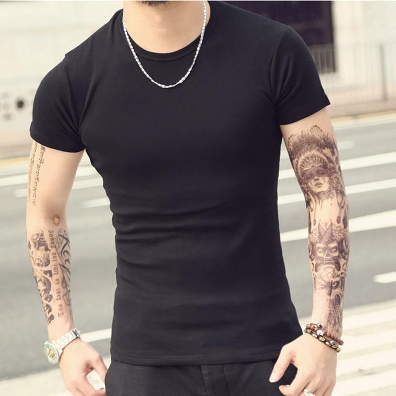 Mens Short Sleeve O-neck Slim T Shirt | Luxury Home Accessories | Heulog Glow