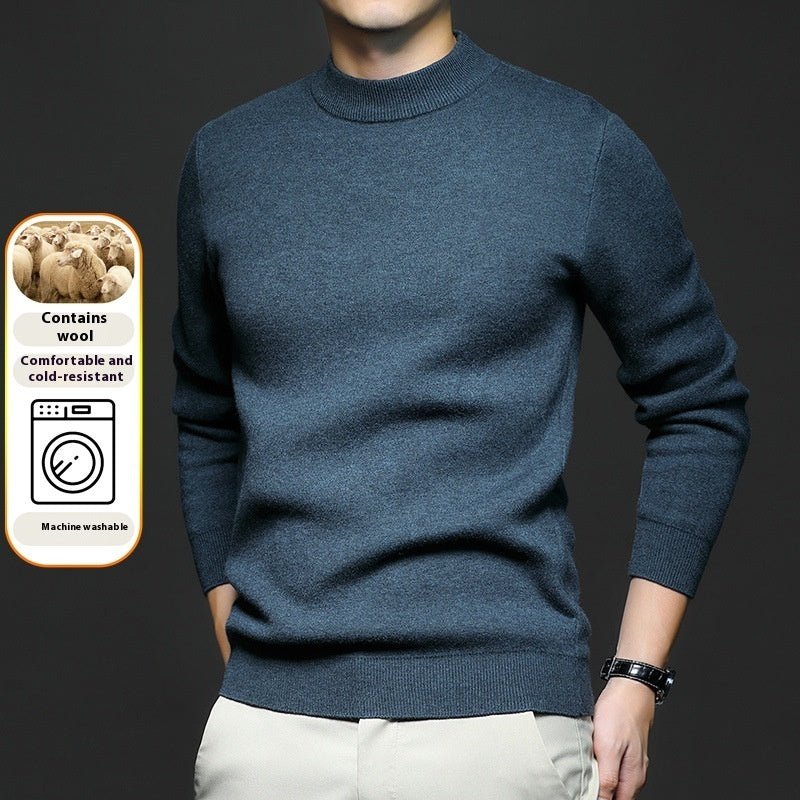Men's Sweater Worsted Sweater Knitted Long Sleeve | Luxury Home Accessories | Heulog Glow