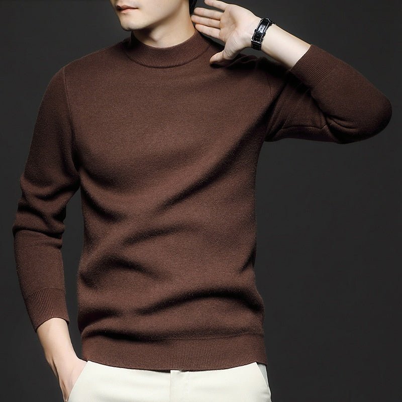 Men's Sweater Worsted Sweater Knitted Long Sleeve | Luxury Home Accessories | Heulog Glow