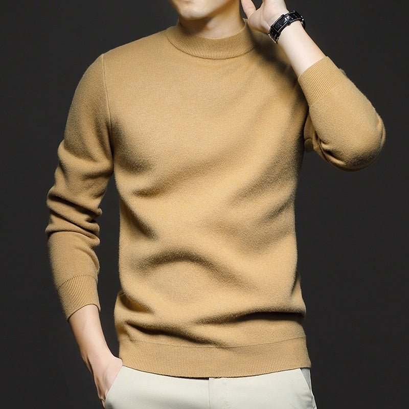 Men's Sweater Worsted Sweater Knitted Long Sleeve | Luxury Home Accessories | Heulog Glow