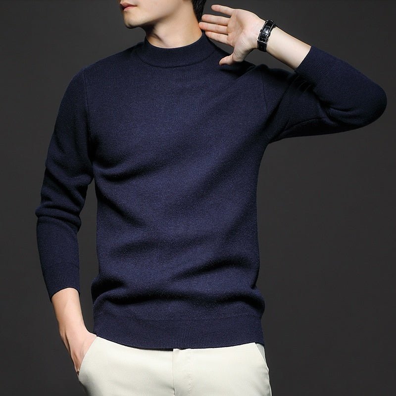 Men's Sweater Worsted Sweater Knitted Long Sleeve | Luxury Home Accessories | Heulog Glow