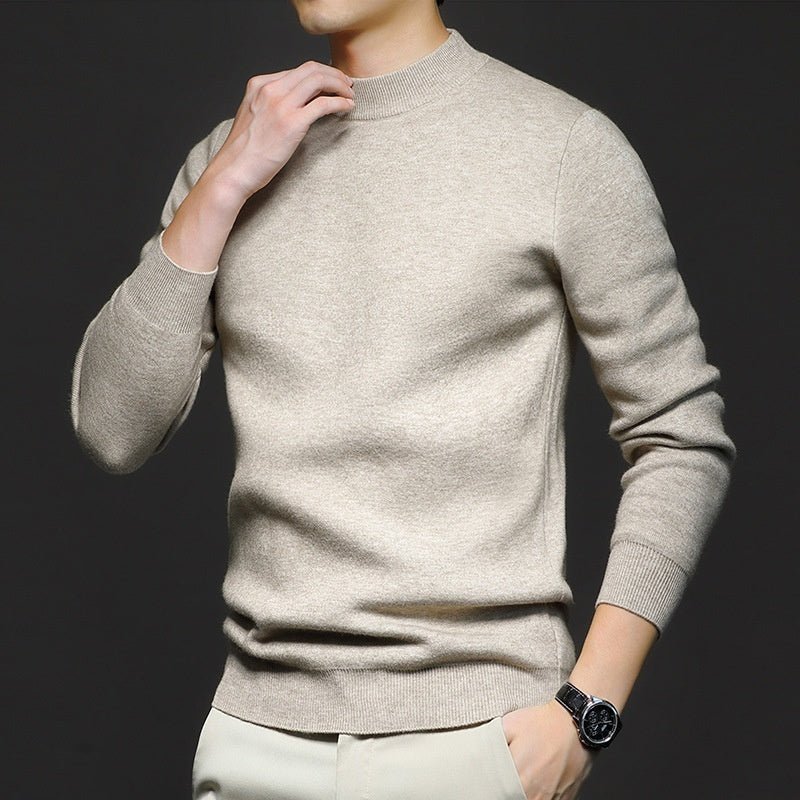 Men's Sweater Worsted Sweater Knitted Long Sleeve | Luxury Home Accessories | Heulog Glow