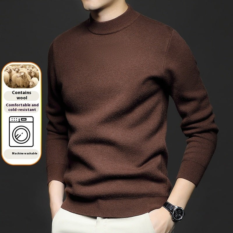 Men's Sweater Worsted Sweater Knitted Long Sleeve | Luxury Home Accessories | Heulog Glow