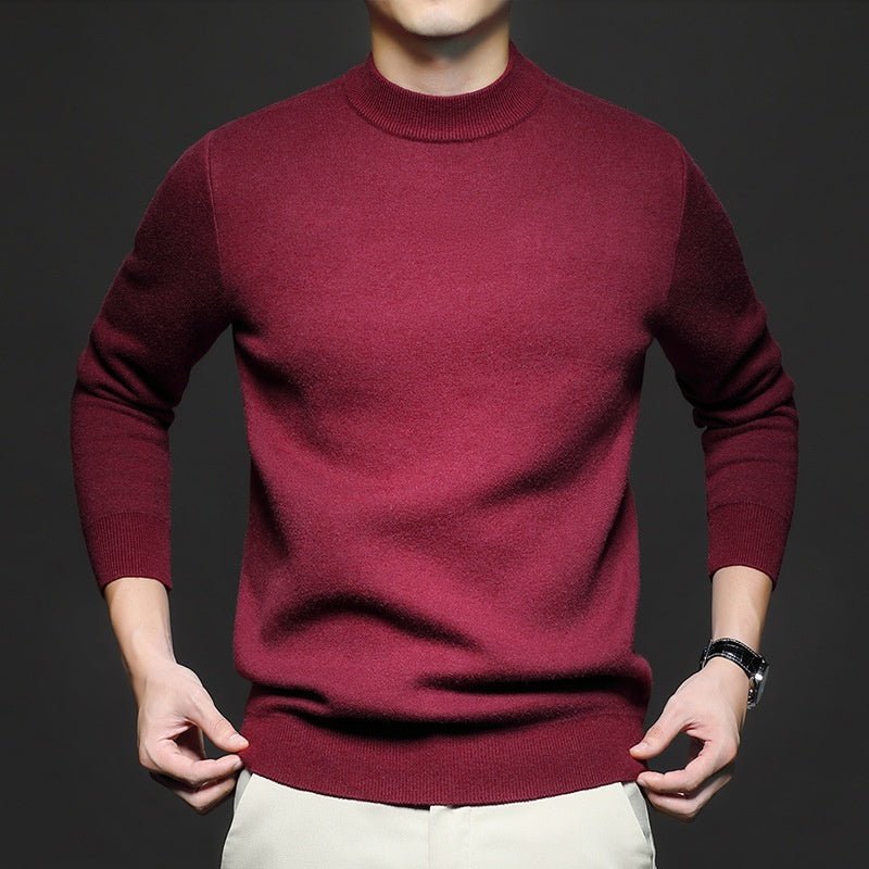 Men's Sweater Worsted Sweater Knitted Long Sleeve | Luxury Home Accessories | Heulog Glow