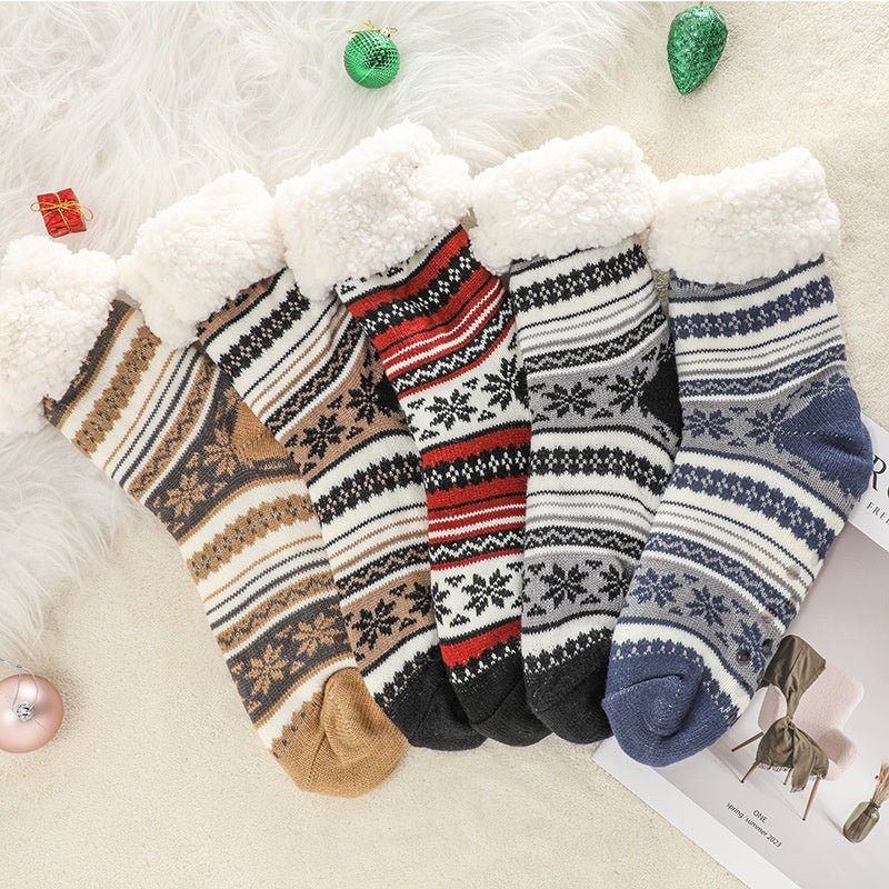 Men's Ultra-thick Thermal Home Sleep Socks | Luxury Home Accessories | Heulog Glow