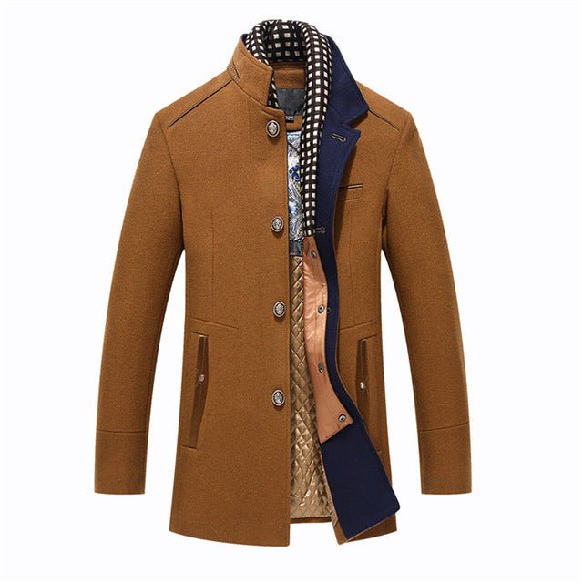 Men's woollen overcoat | Luxury Home Accessories | Heulog Glow
