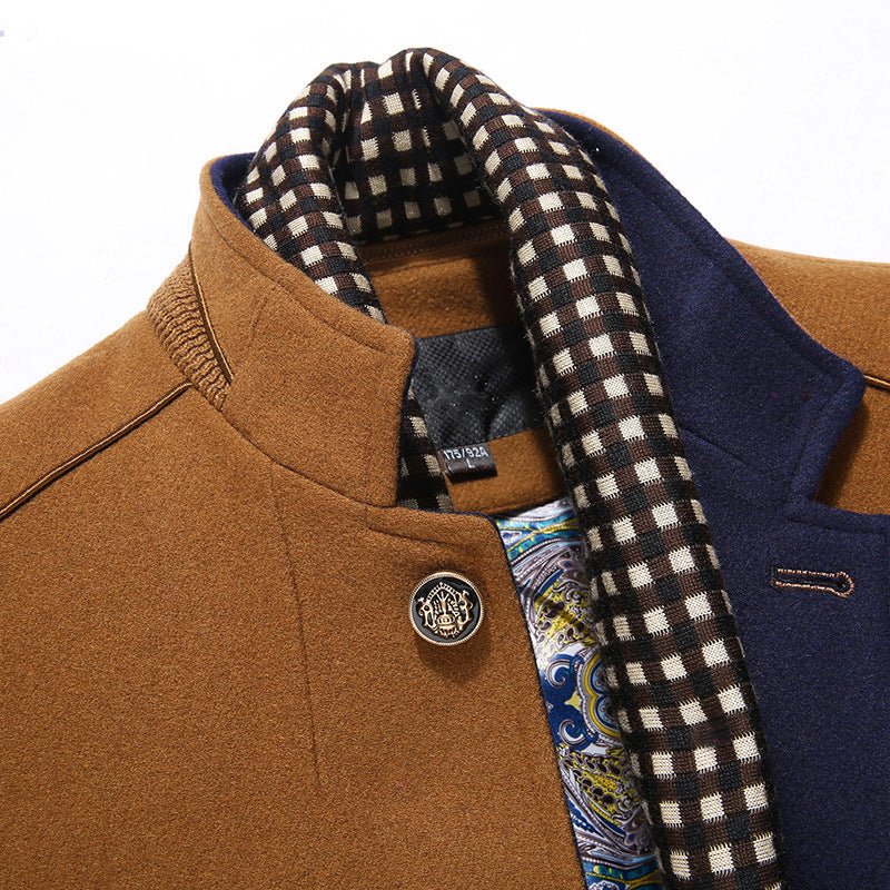 Men's woollen overcoat | Luxury Home Accessories | Heulog Glow
