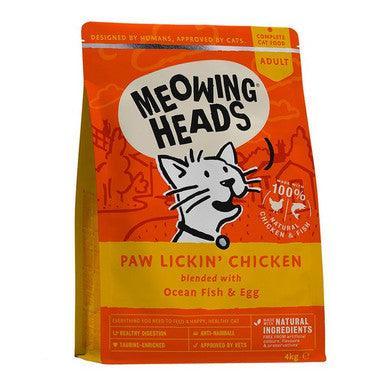 Meowing Heads Paw Lickin Chicken 4kg | Luxury Home Accessories | Heulog Glow