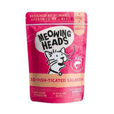 Meowing Heads So-fish-ticated Salmon 100g | Luxury Home Accessories | Heulog Glow