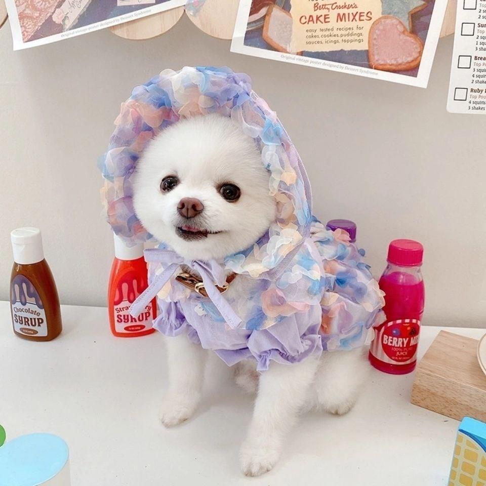Mesh Bichon Teddy Dog Skirt | Luxury Home Accessories | Heulog Glow