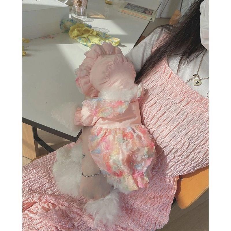 Mesh Bichon Teddy Dog Skirt | Luxury Home Accessories | Heulog Glow
