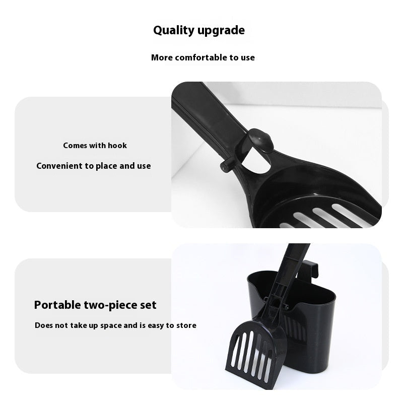 Mesh Cat Litter Scoop Lengthened Handle | Luxury Home Accessories | Heulog Glow