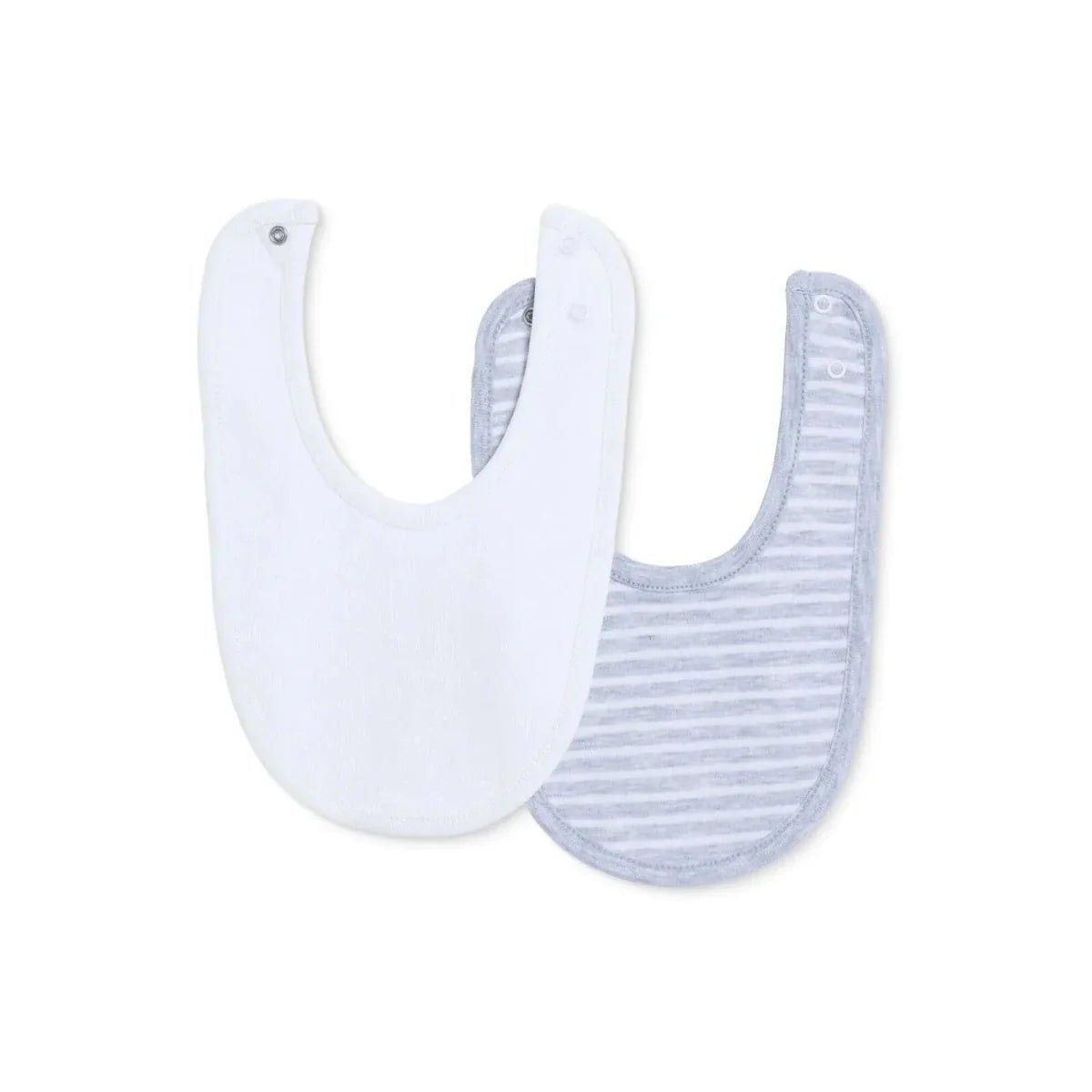Messy Duck Baby Bib Pack of 2 - Milk | Luxury Home Accessories | Heulog Glow