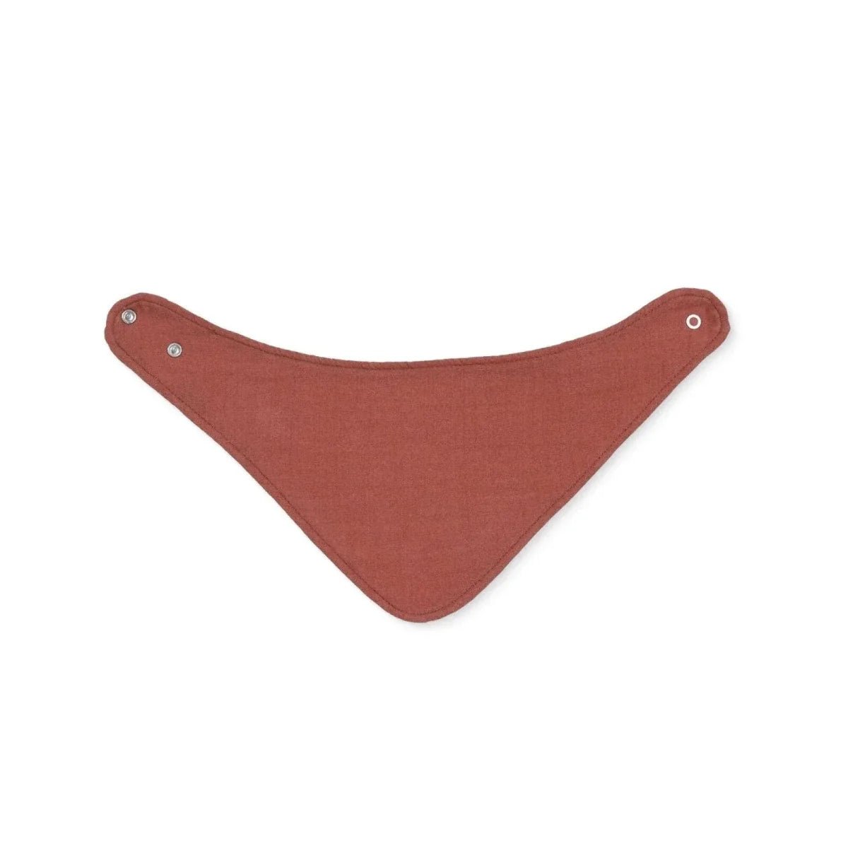 Messy Duck Bandana Baby Bib Pack of 2 - Terracotta & Deep Navy | Luxury Home Accessories | Heulog Glow